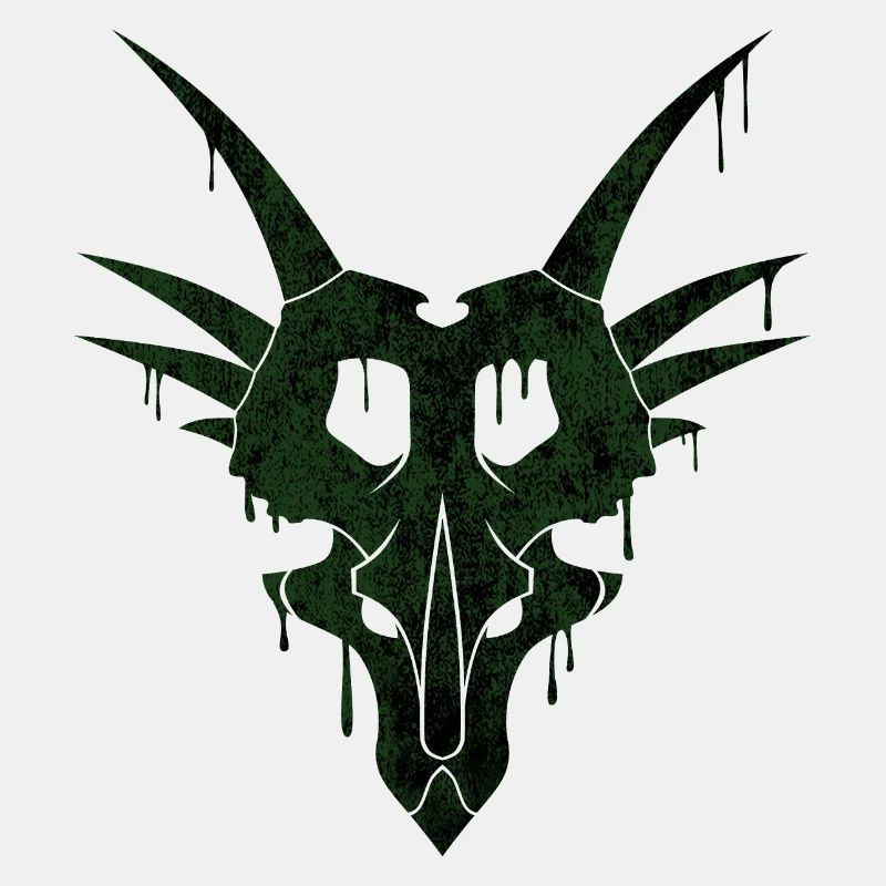 Styracosaurus Grünkranich
