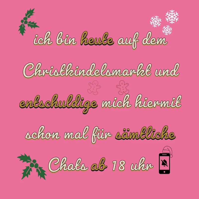 Weihnachtsmarkt-WARNUNG