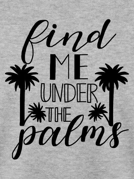 Tropical palm trees