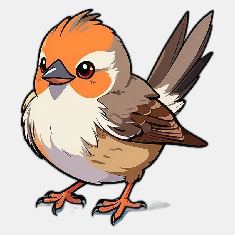 Junger Spatz