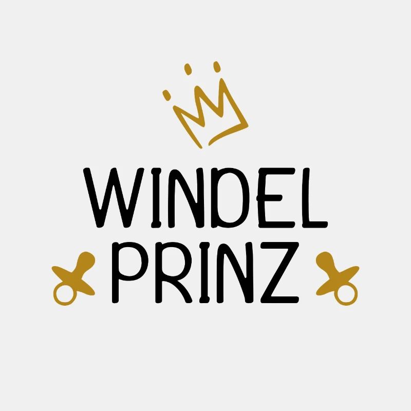 Baby Windel Prinz Krone