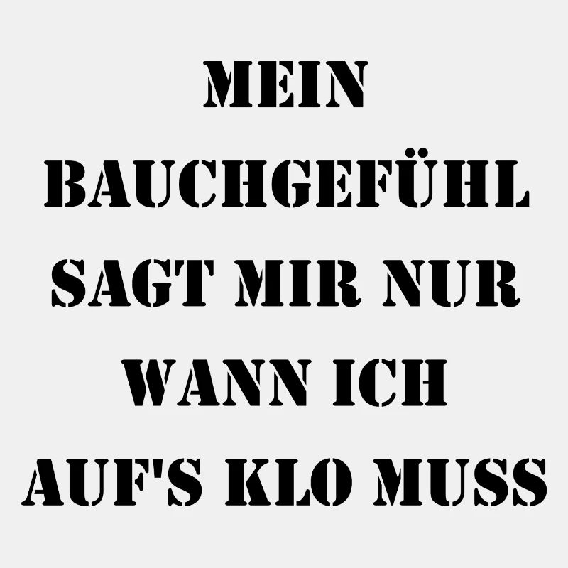 Bauchgefühl & Klo