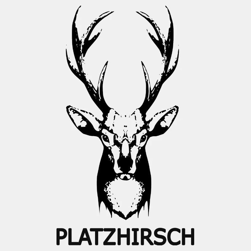 Platzhirsch Hirschkopf