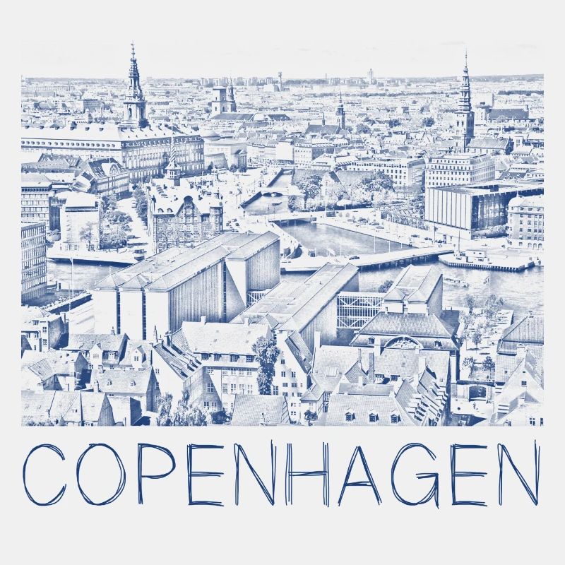Stiftzeichnung Kopenhagen