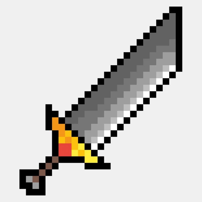 Riesen Schwert Pixel Art