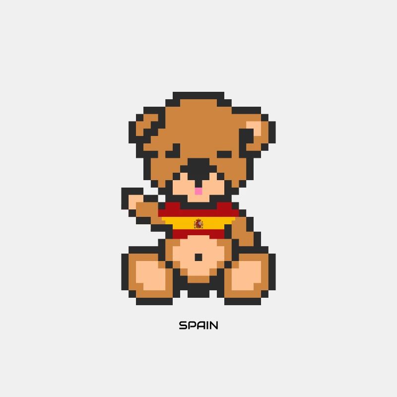 Pixel Bear Spain