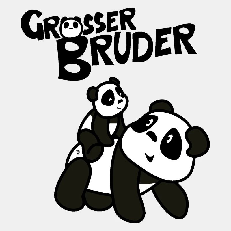 Pandalena Großer Panda Bruder