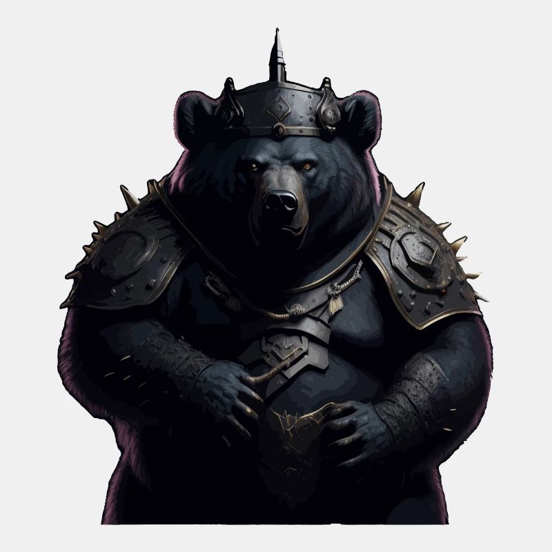 WIKINGER BERSERKER BÄR I VIKINGS