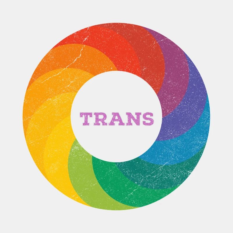 Rainbow Ring "Trans" Pink