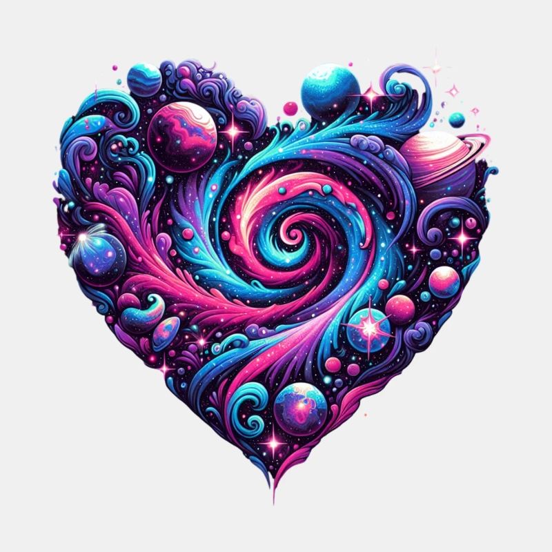 Cosmic Love Heart