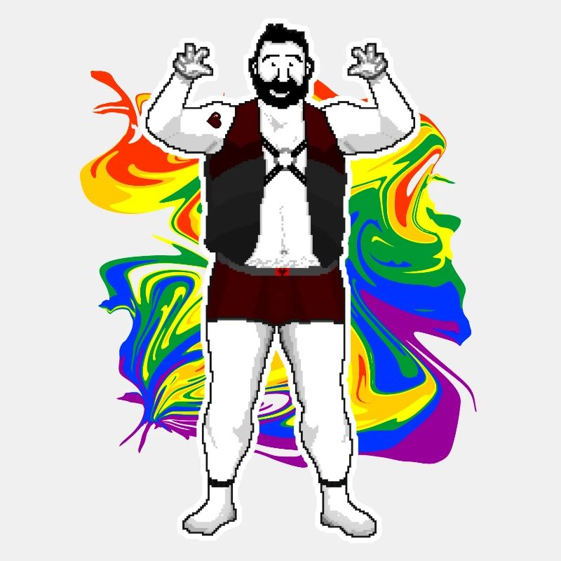 rainbow mess