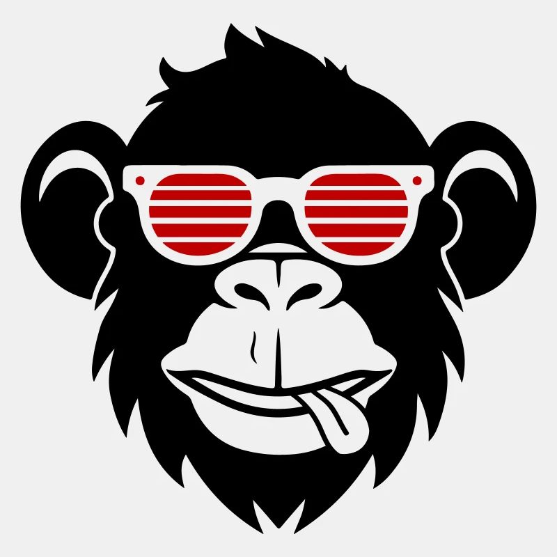 Monkey Head Sunglasses Party