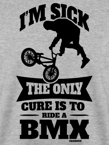 kranker BMX-Fahrer