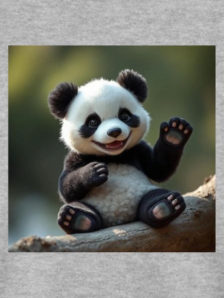 Niedlicher Panda in 3D