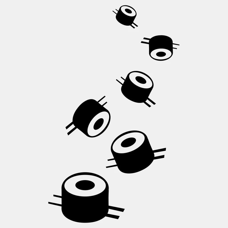 Sushi icon Silhouette