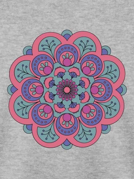 Spirituelles Mandala Pink