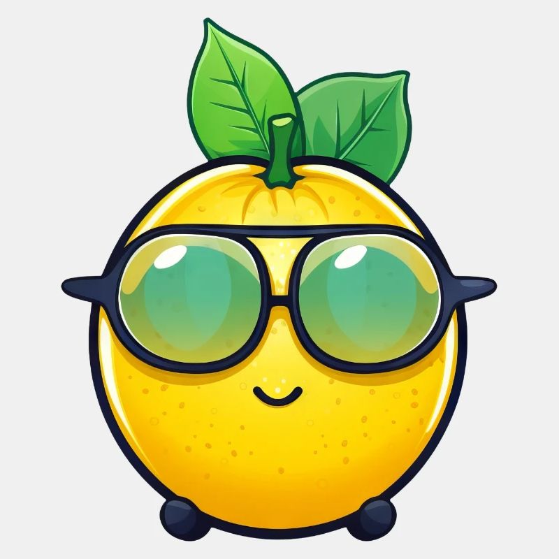 Coole Zitrone - Erfrischende Limonaden-Design