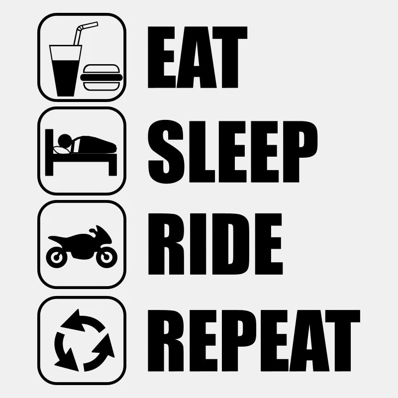 eat sleep ride