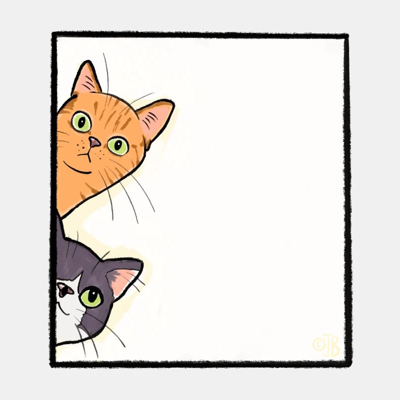 Nosey Cats Kunst