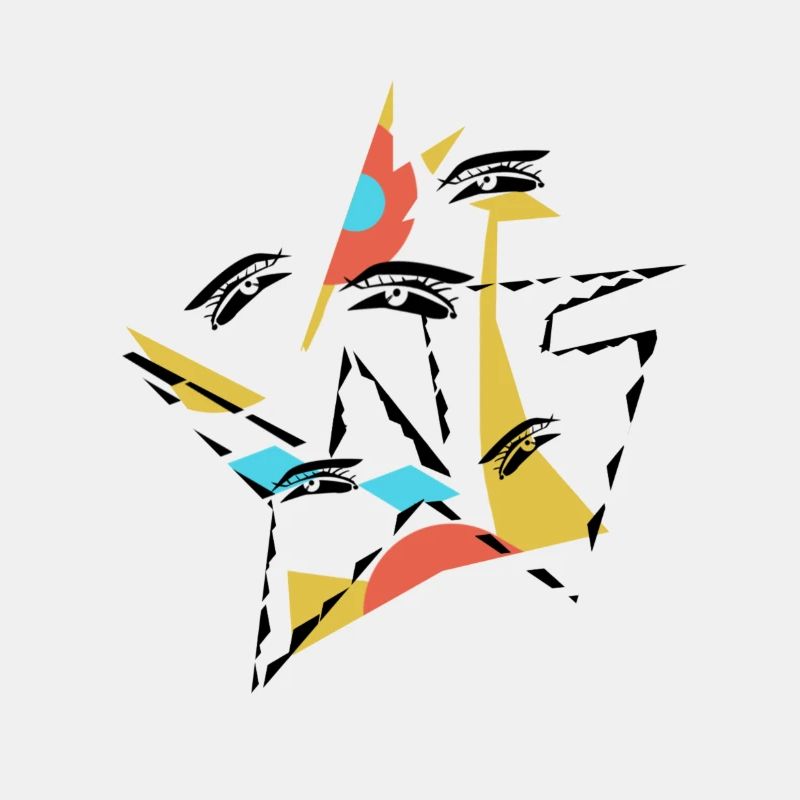 Abstrakte Vision