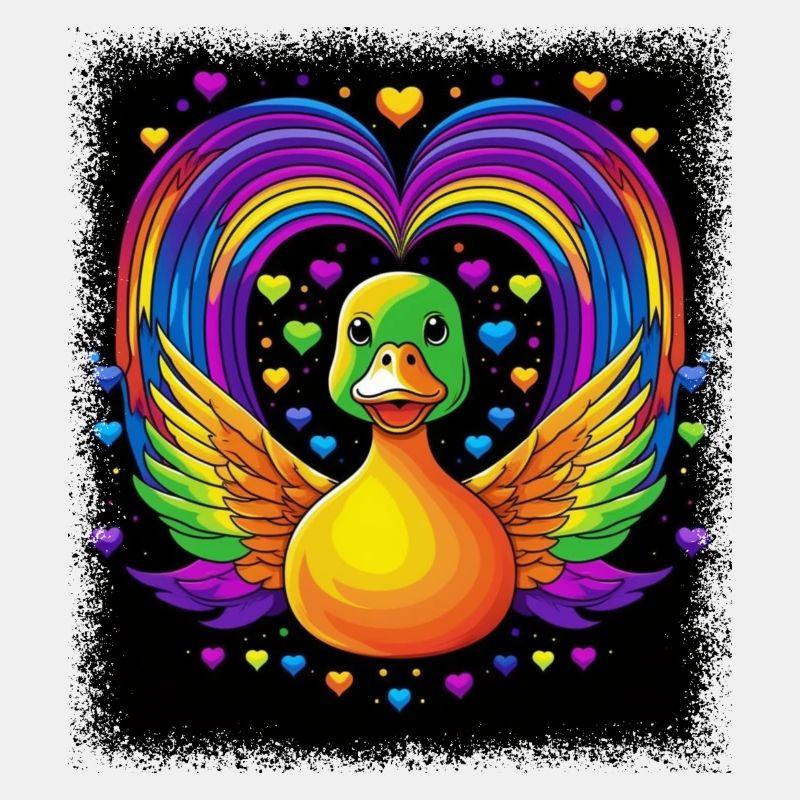 cool bathroom gift birthday present duck 8 bit