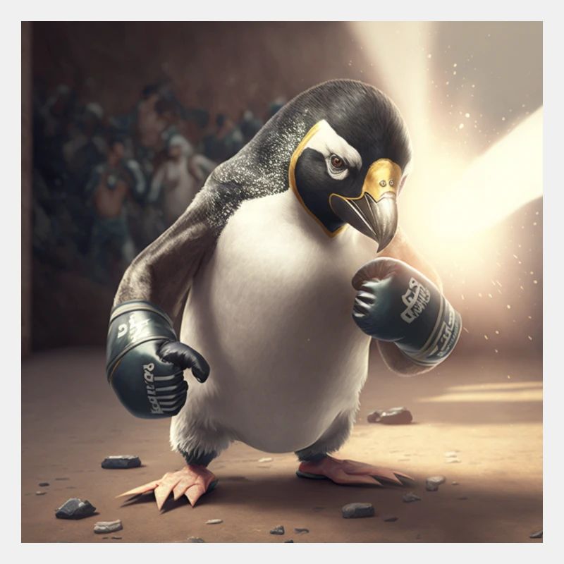 Pinguin Kämpfer