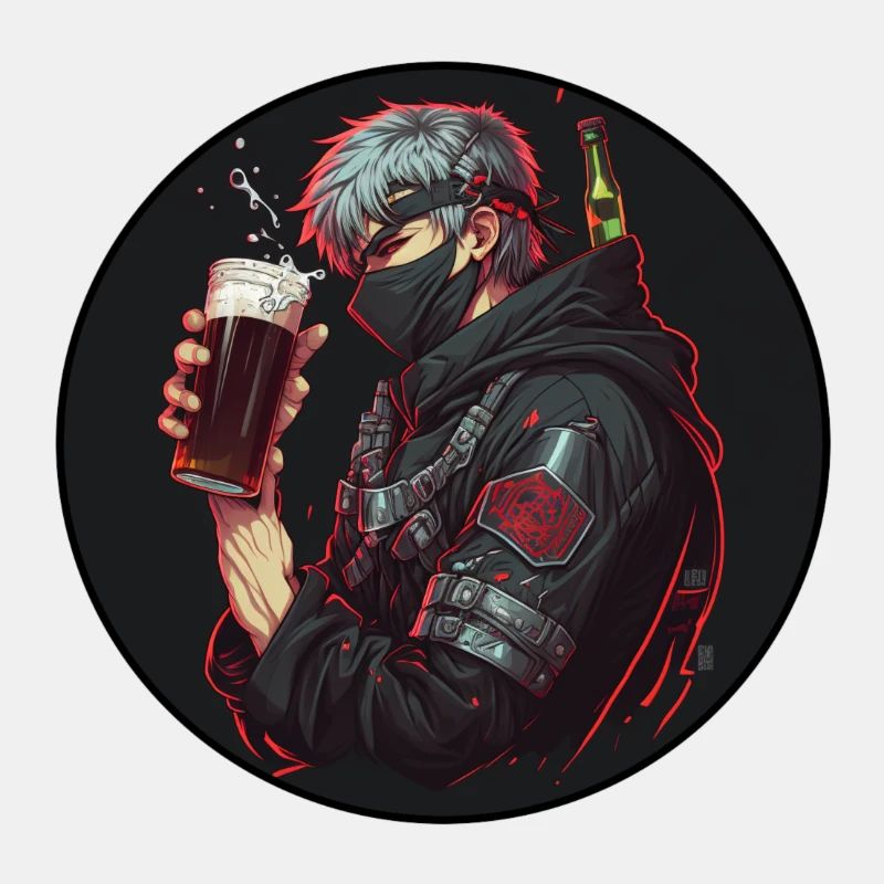 Ninja mit Bier v2