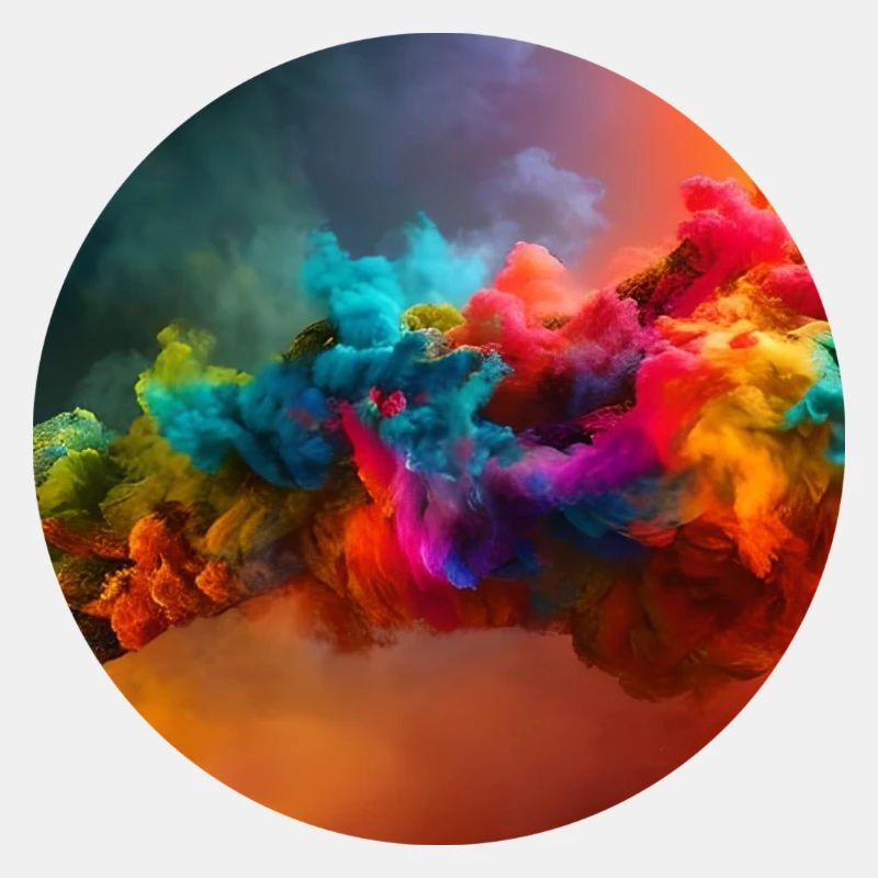 Digital Art - Bunter Nebel/Rauch