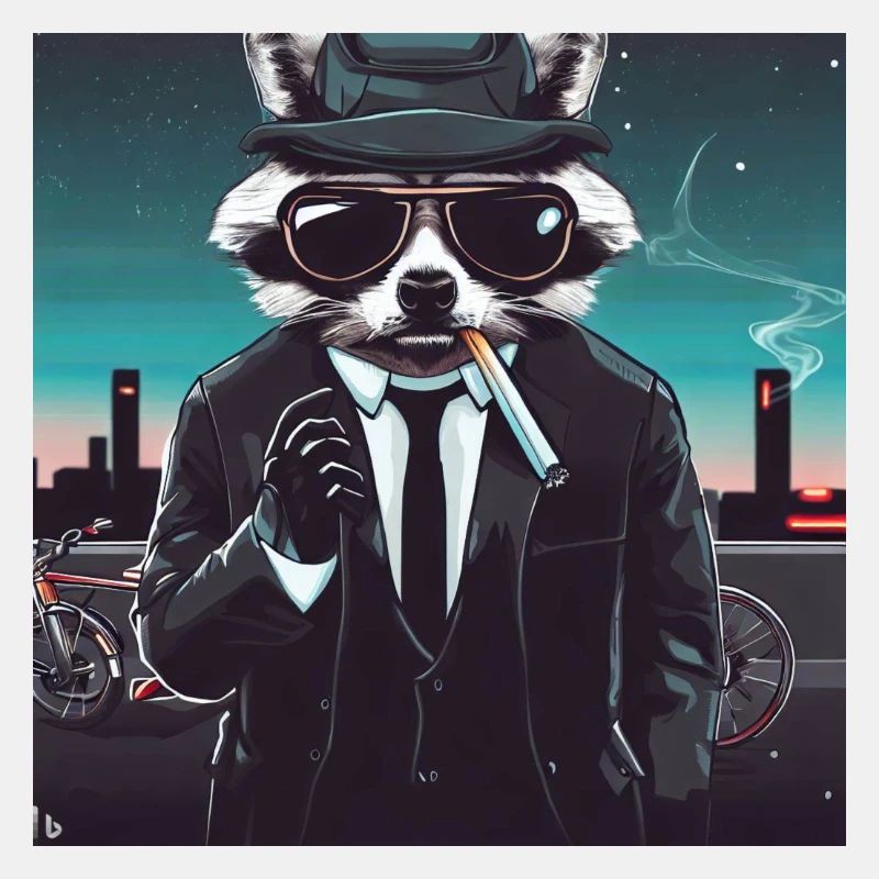 Gangster Waschbär