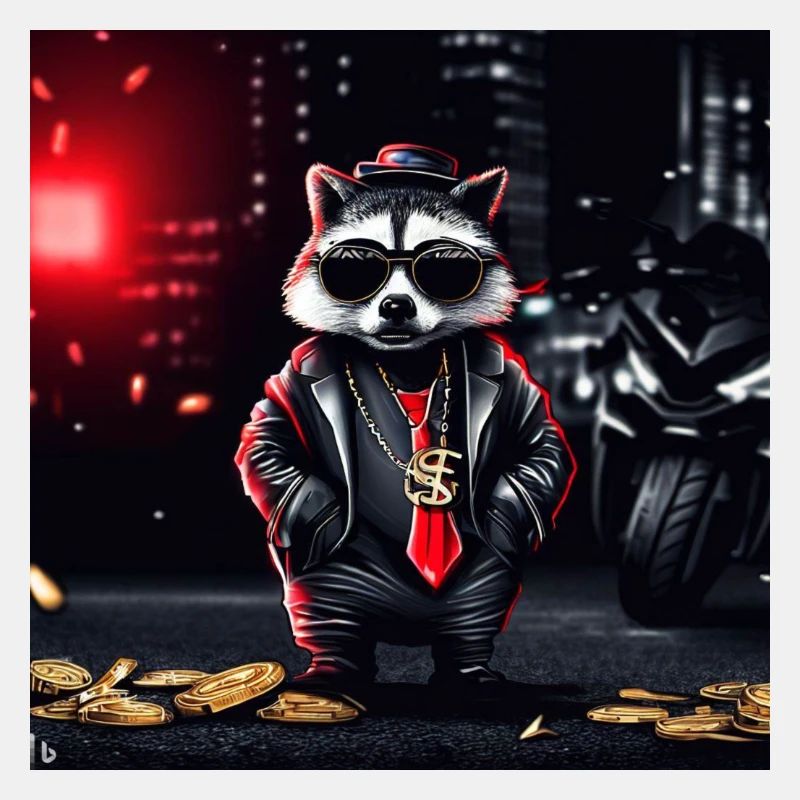 Gangster Waschbär