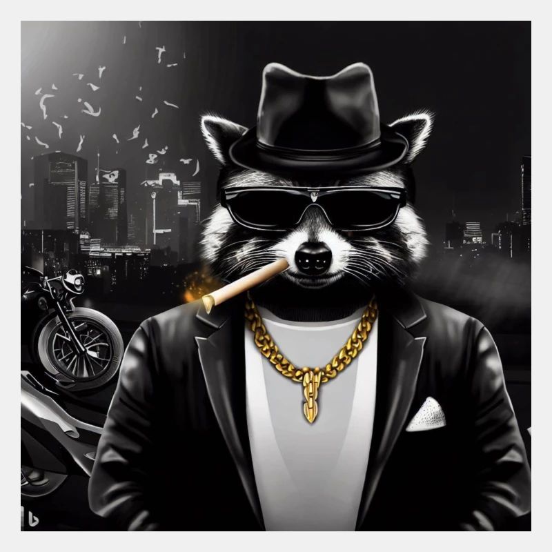 Gangster Waschbär