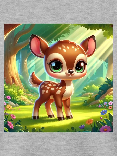 cartoon fawn