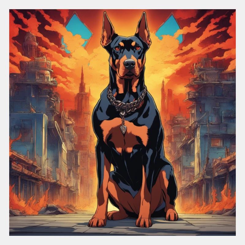 Dobermann aus der Hölle