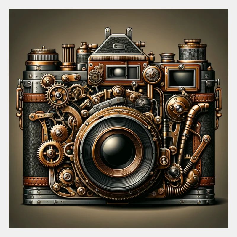 Steampunk Kamera