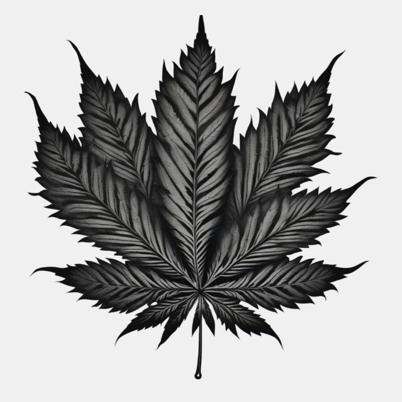 Cannabis Blatt