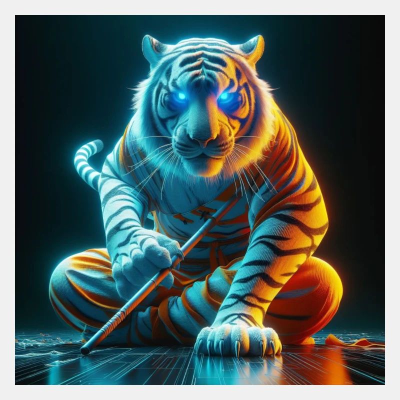 Der bengalische Tiger