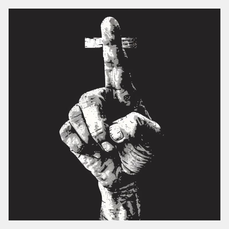 Cross finger
