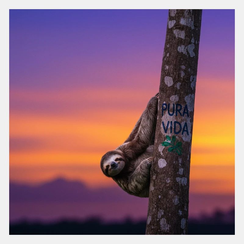Faultier Wanderer Pura Vida
