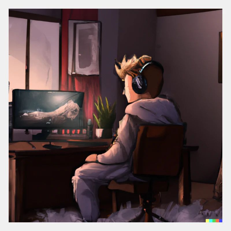 Einsamer Gamer