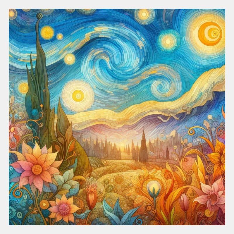 H2Starry Night Inspiration