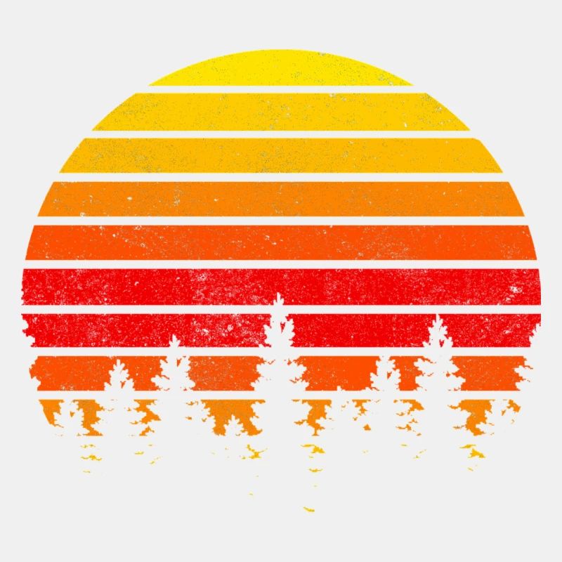 Wald Sonnenuntergang