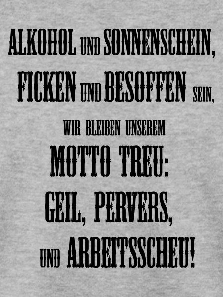 Alkohol und Sonnenschein
