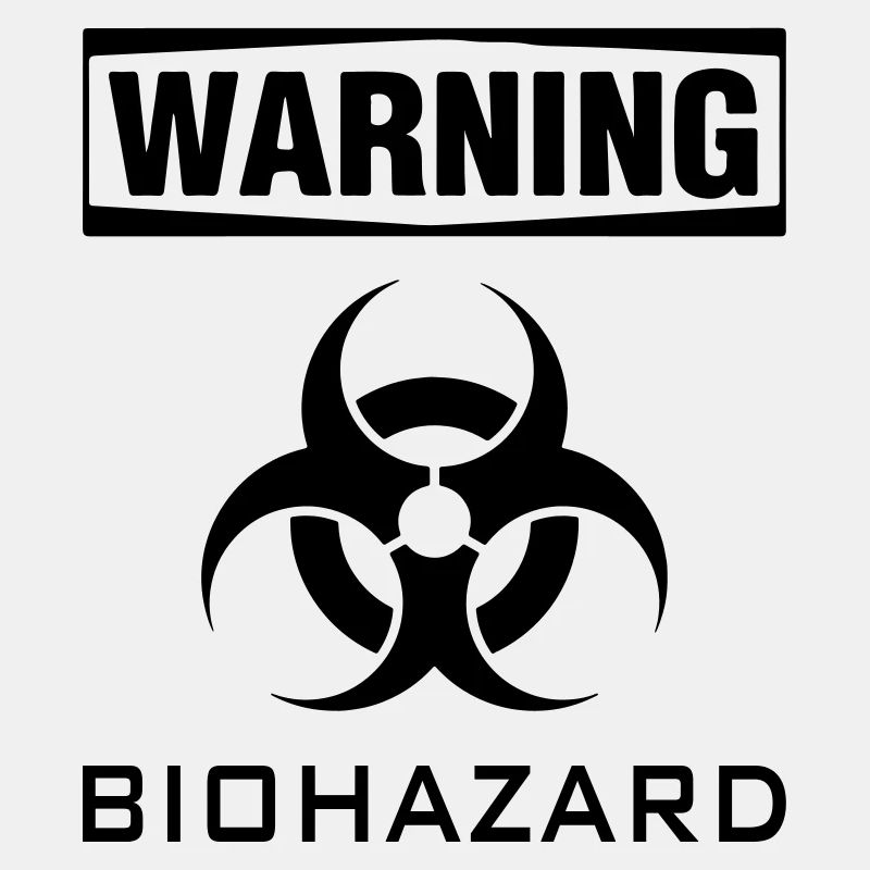 avertissement de risque biologique