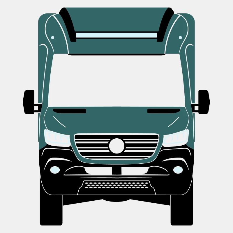 Sprinter Camper Body Front 4x4 - Colors changeable