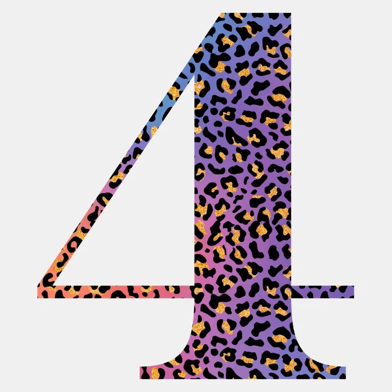 4e anniversaire léopard