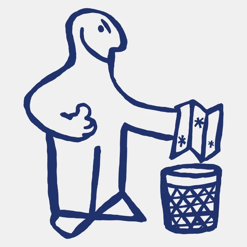 Stop à la bureaucratie Drôle d’image Idée cadeau Bureau