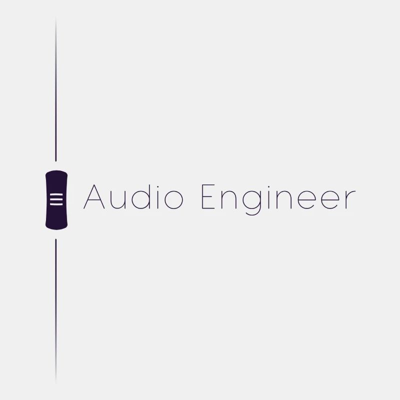 Audio Engineer Fader Lila