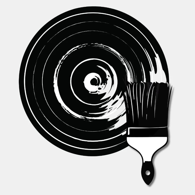 Vinyl - Pinsel - Gemalt - Brush