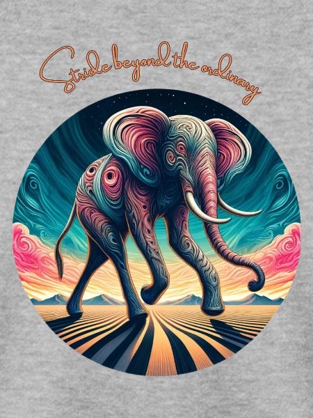 Surreal Desert Elephant