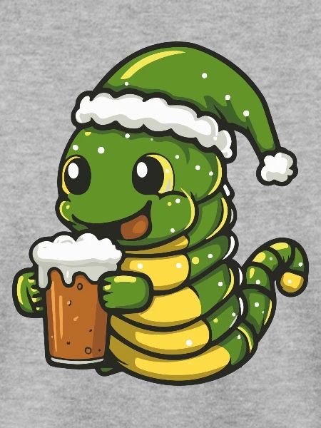 Wurm Weihnachten Bier